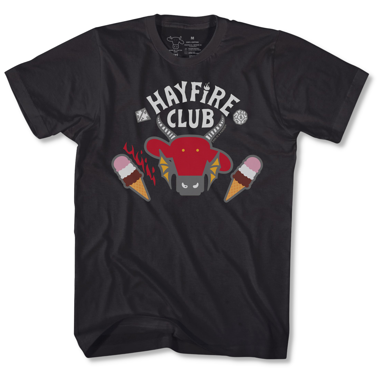 Hayfire Club COWS Classic T