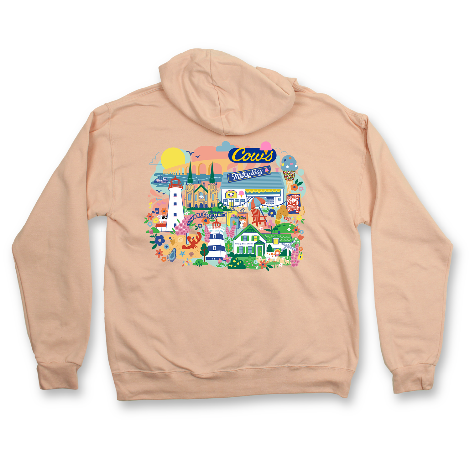 Adult Hoodie - PEI Mural
