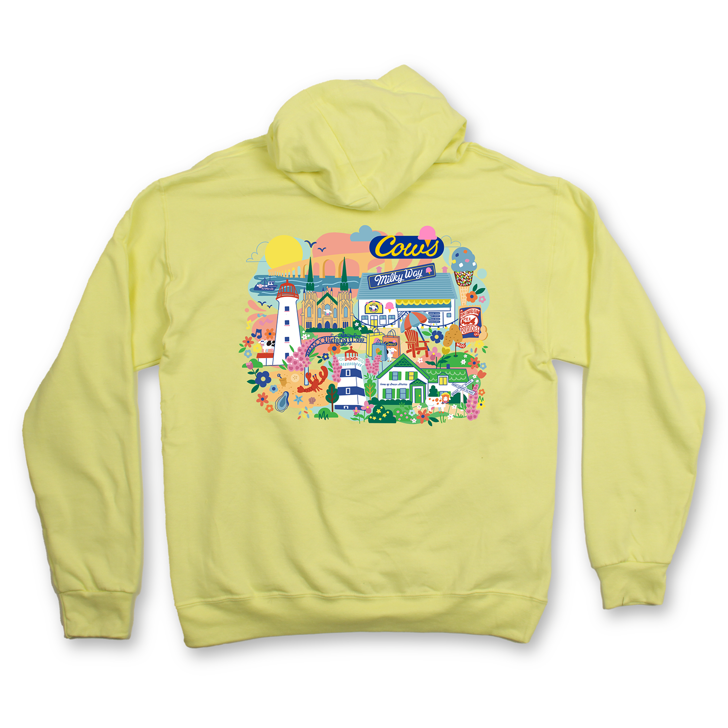 Adult Hoodie - PEI Mural