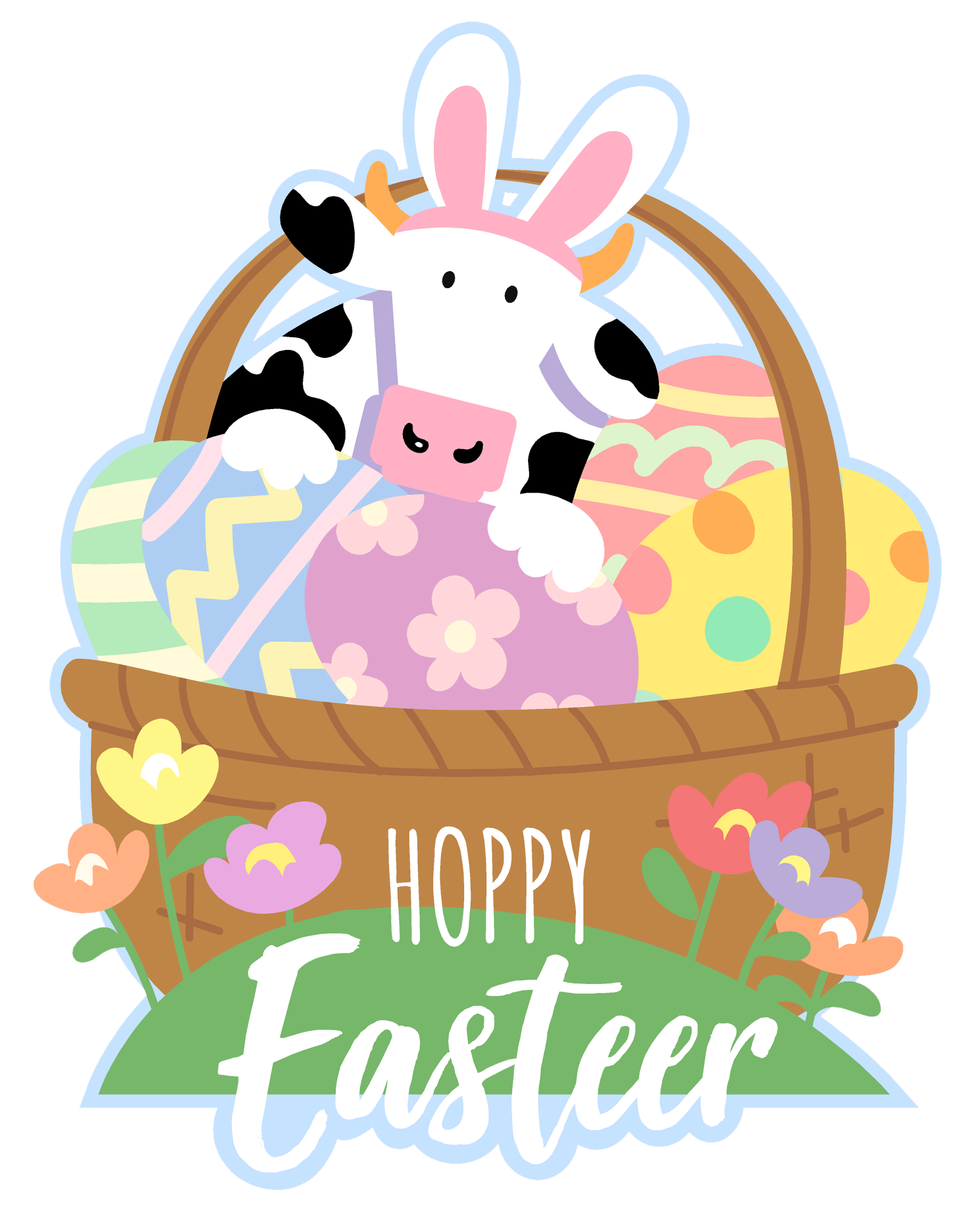 Hoppy Easteer Adult/Youth/Kids T