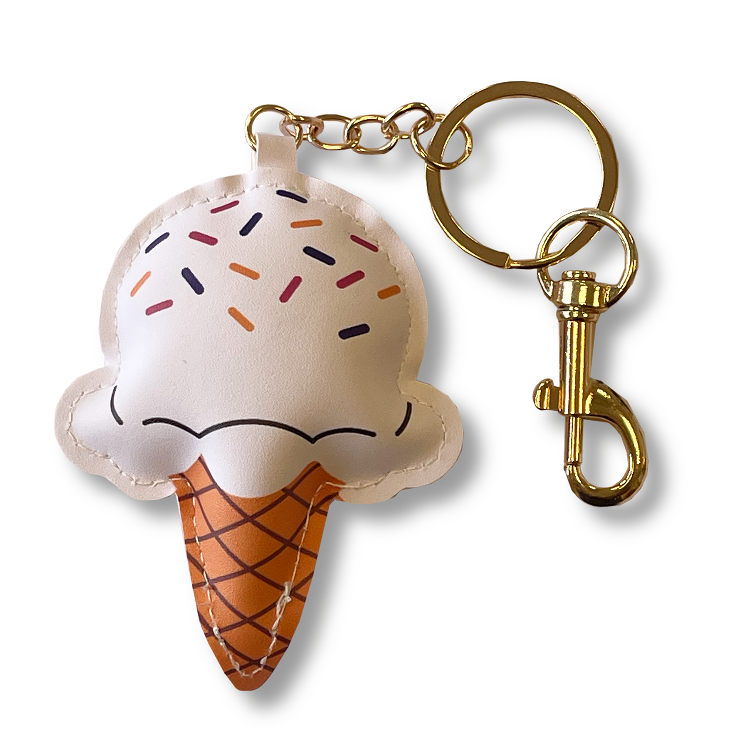 Puff Cone Keychain