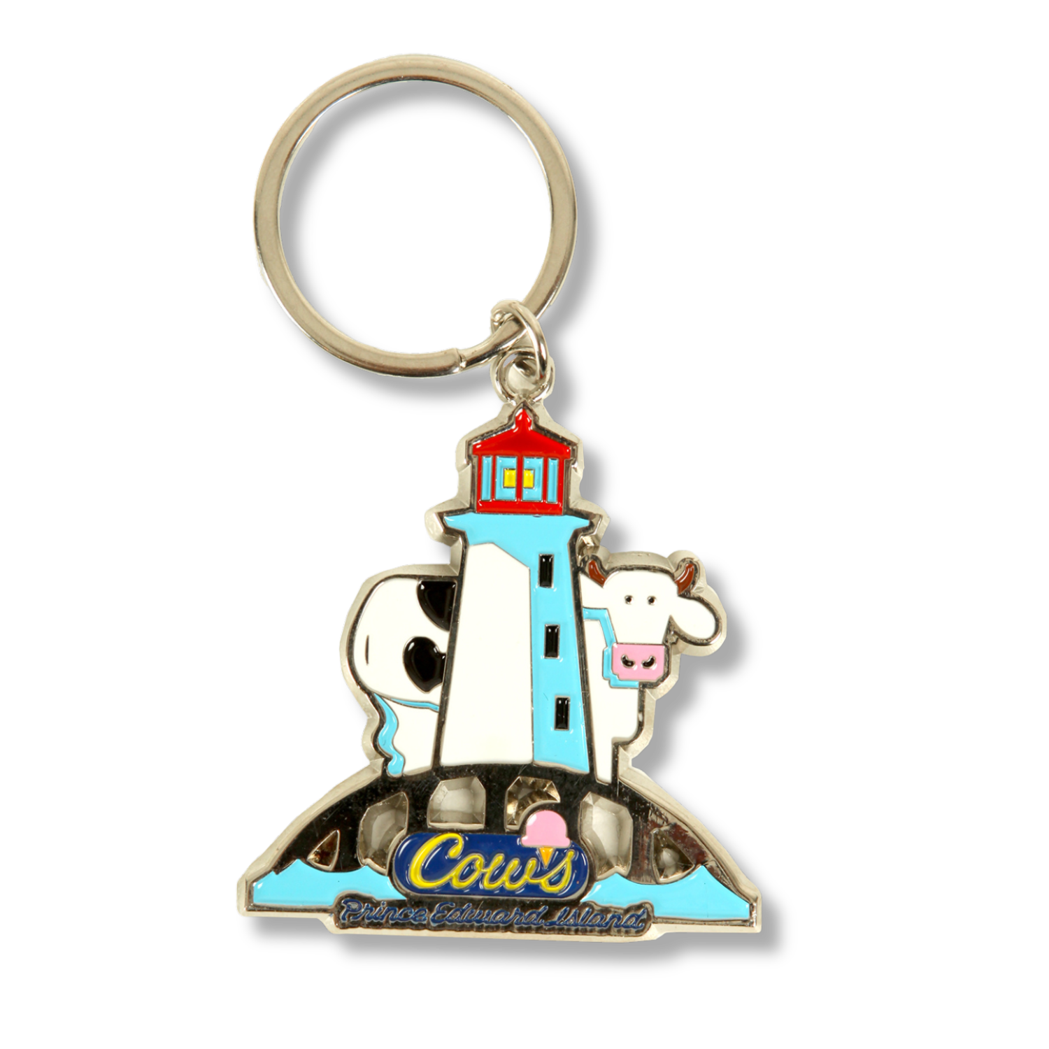 COWS Lighthouse Keychain