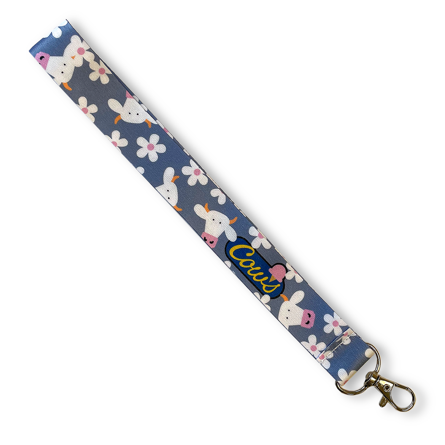 Wrist/Pocket Lanyard - Flowers