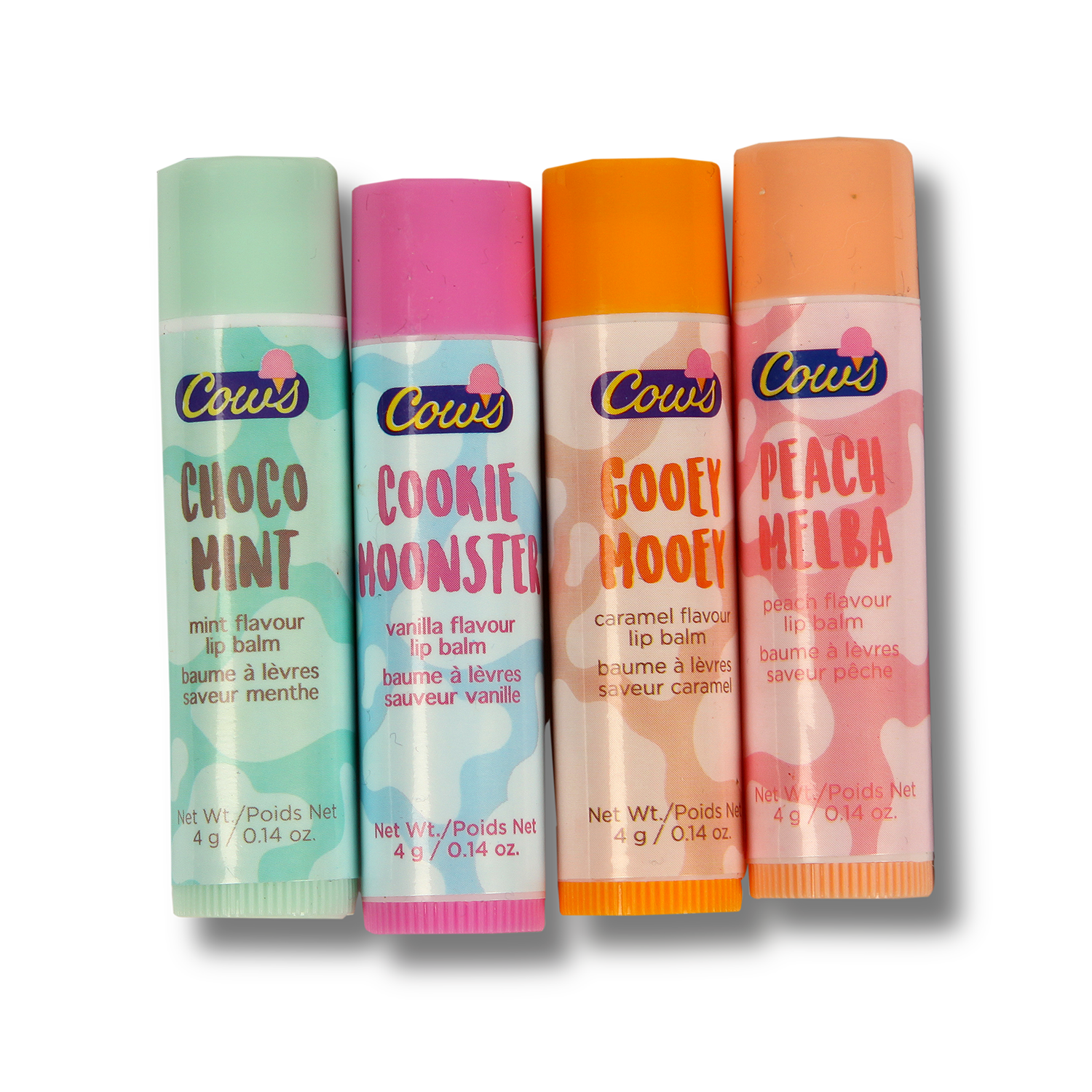 Lip Balm 4 Pack - COW