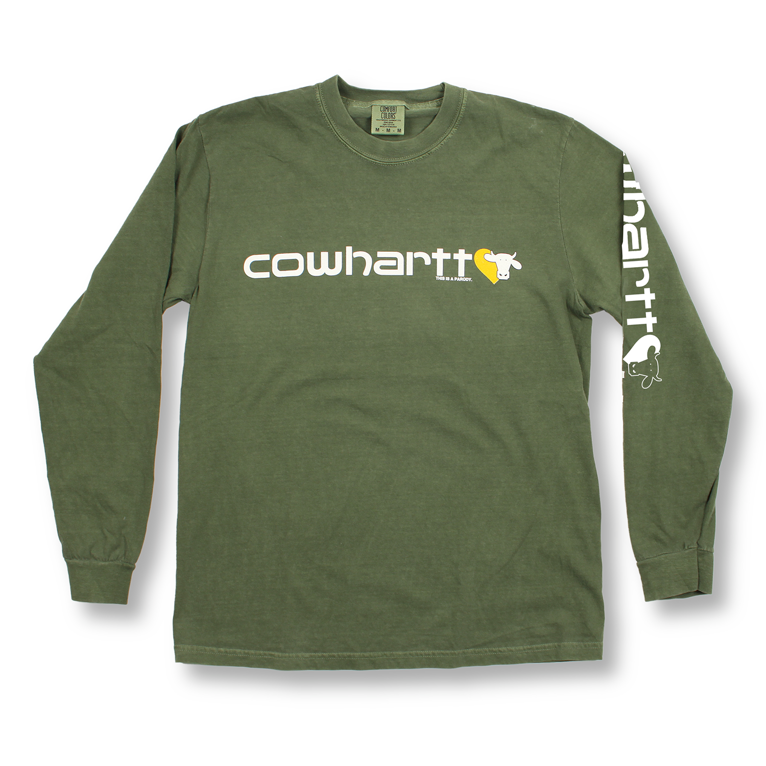 Cowhartt T-shirt à manches longues pour adulte