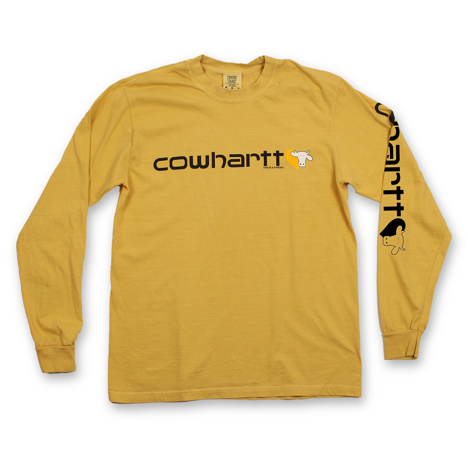 Cowhartt T-shirt à manches longues pour adulte