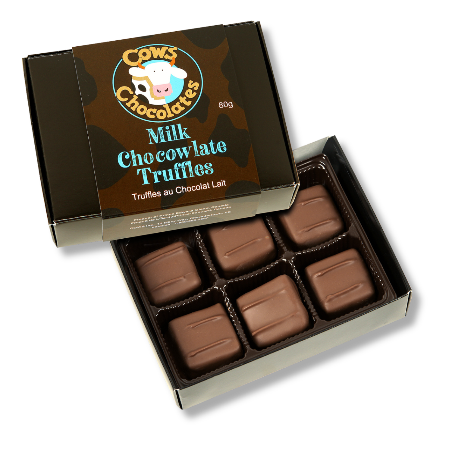 COWS Chocolates - Milk ChoCOWlate Truffles