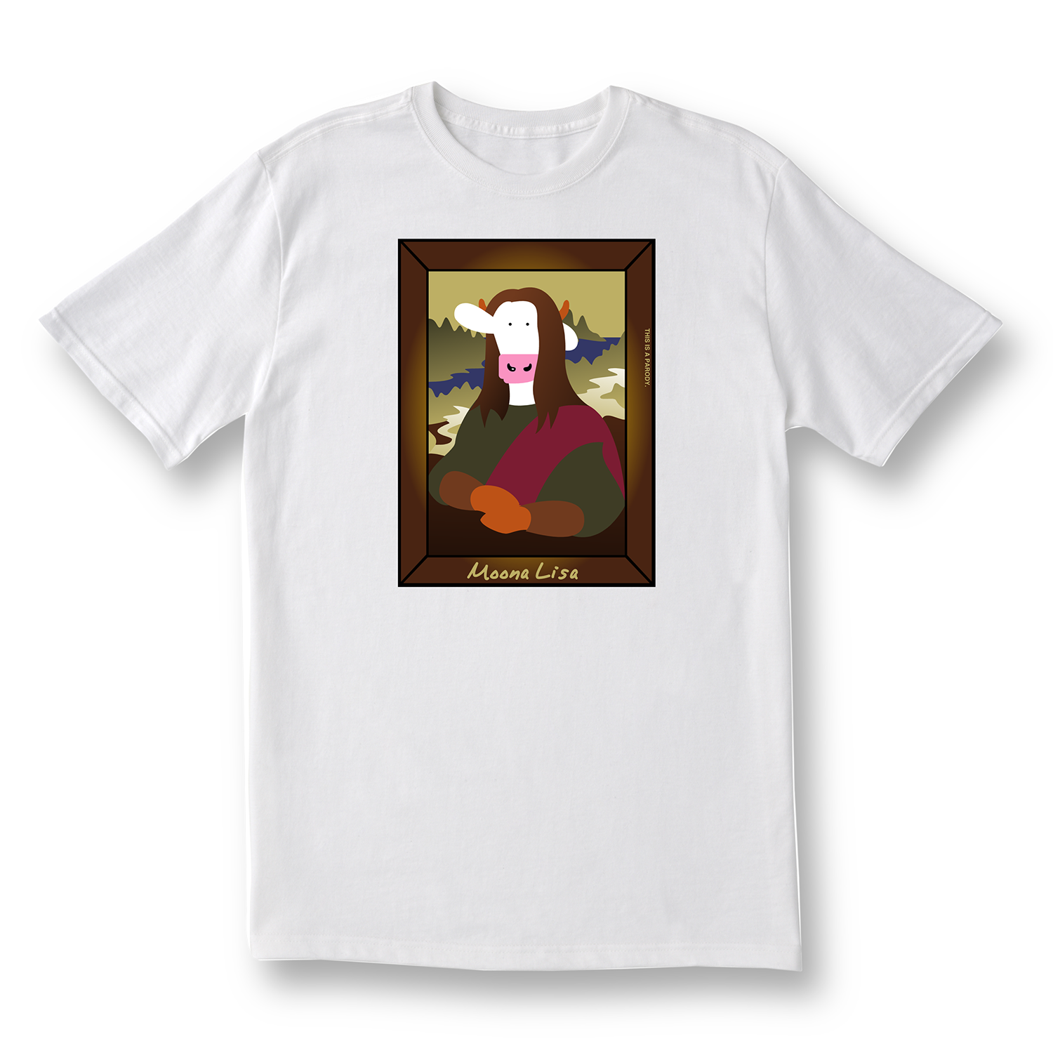 MOOna Lisa Adult T – COWS