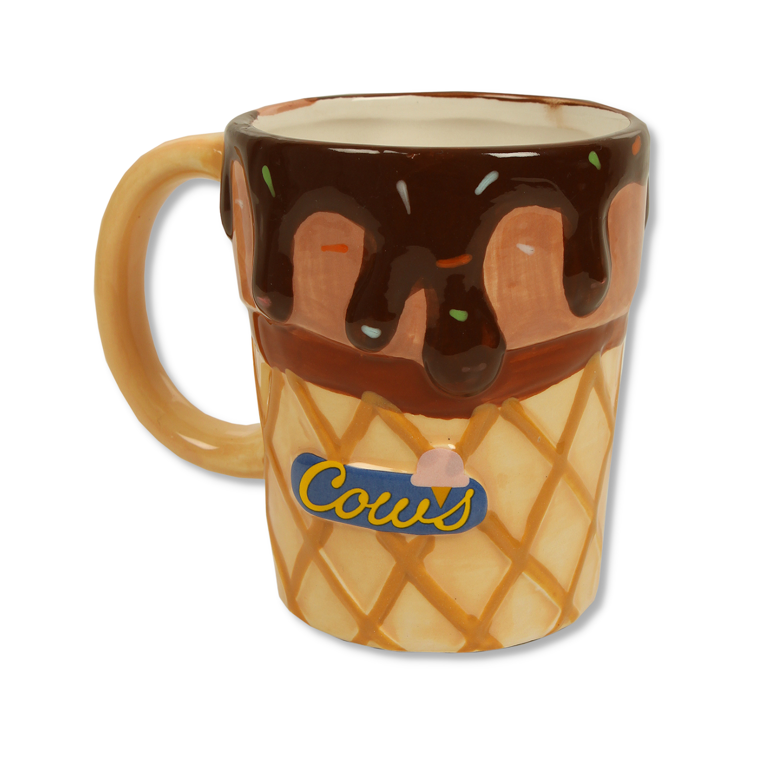 COWS Mug & Hot Chocolate Set - Cone