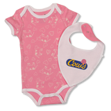 Hearts Body Suit and Bib Set