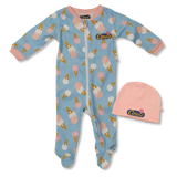 Dormeuse cônes pour bébé avec bonnet