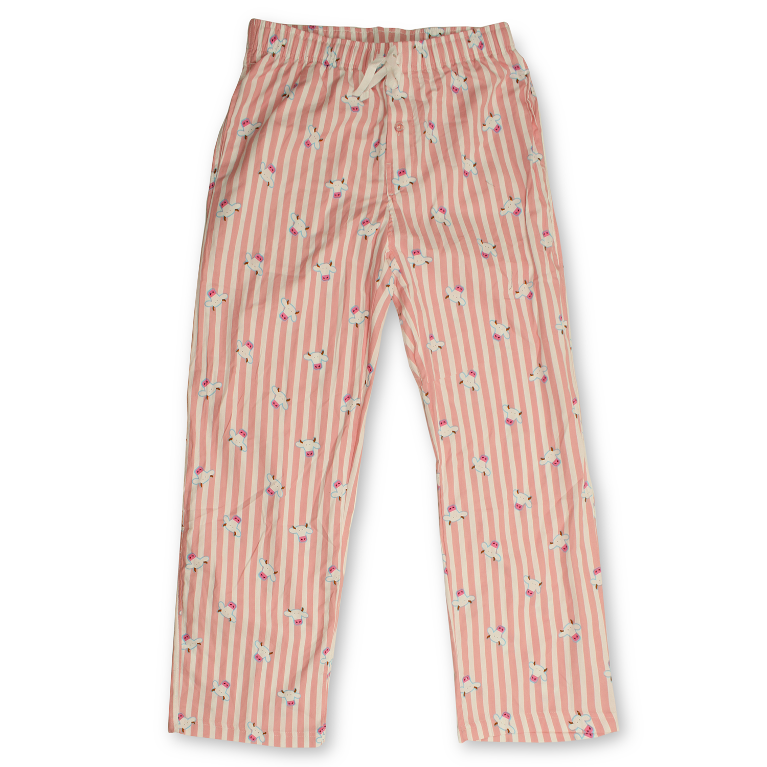 PJ Pants - Adult Pink Striped