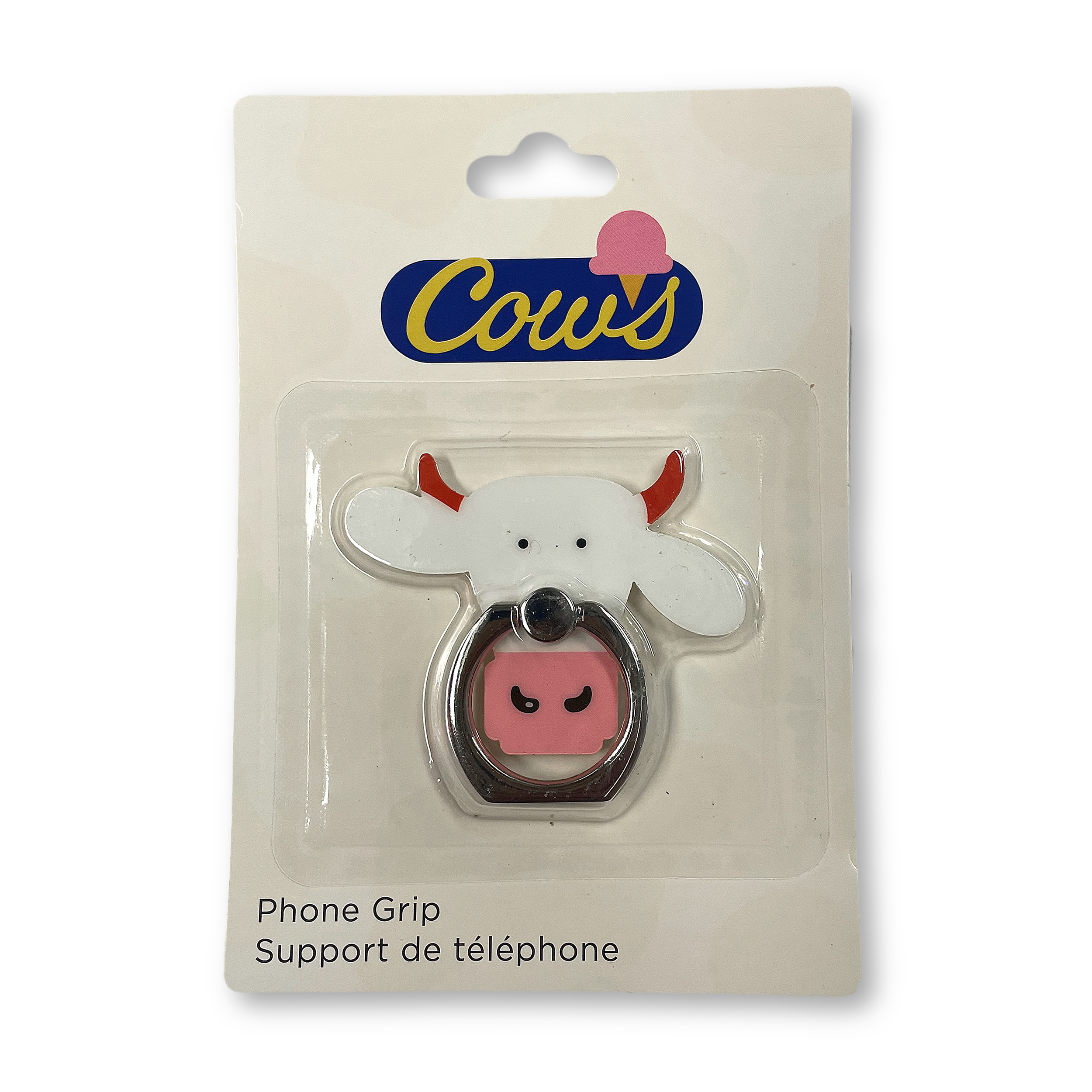 Phone Grip Ring - COW Face