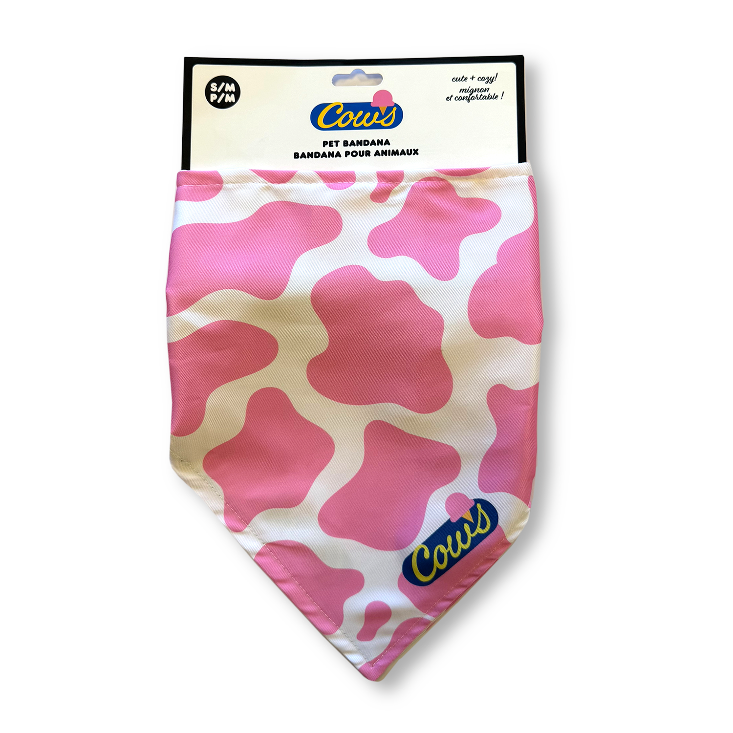 Dog Bandana - Pink Spots