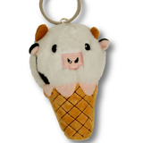 Plush Cone Keychain