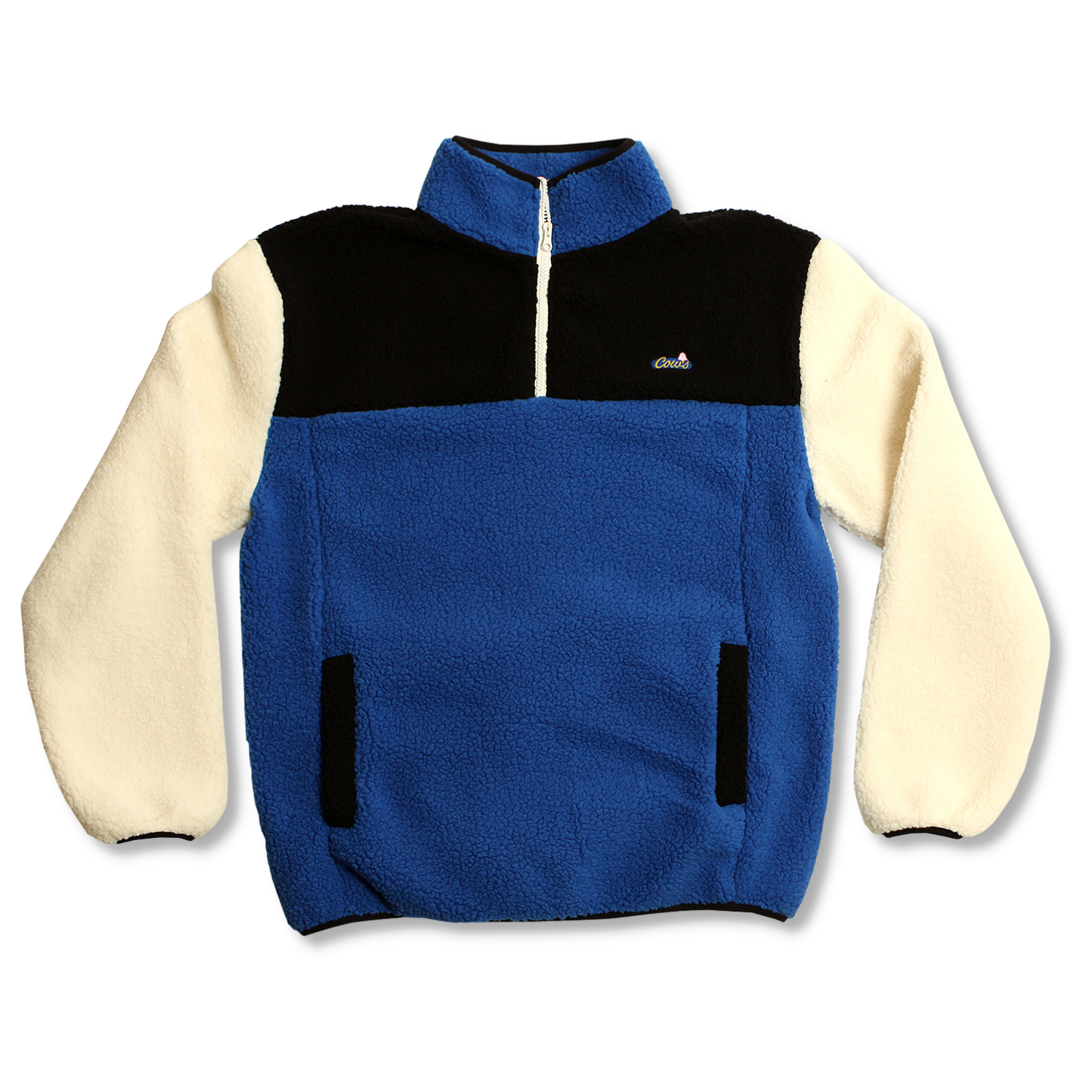 Adult Sherpa Quarter Zip Sweater