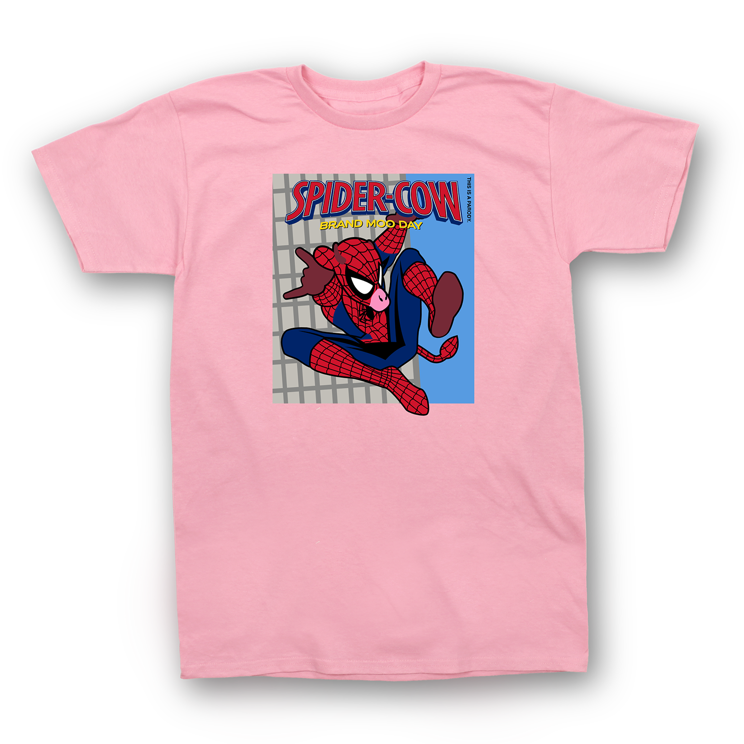Adult T - Spider-COW: Brand MOO Day