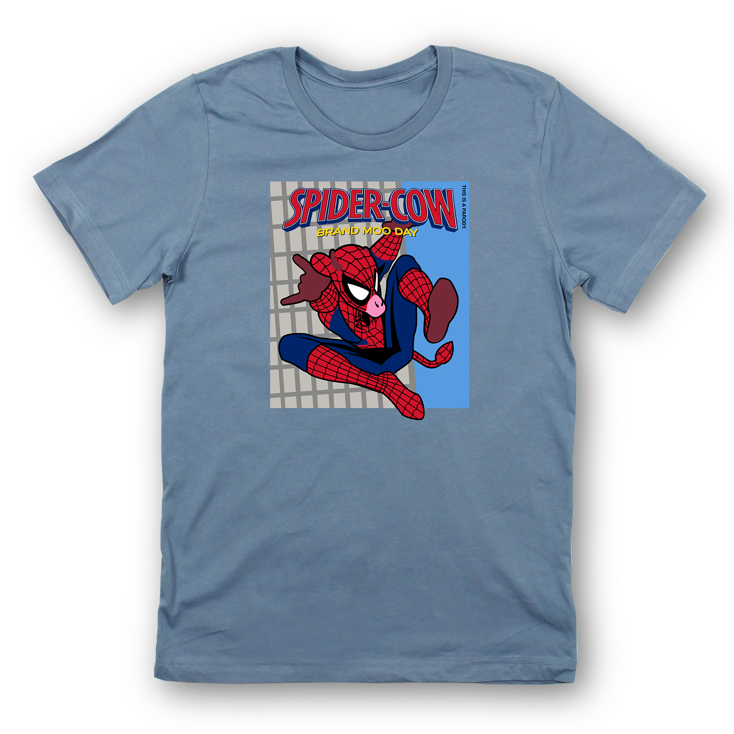 Adult T - Spider-COW: Brand MOO Day
