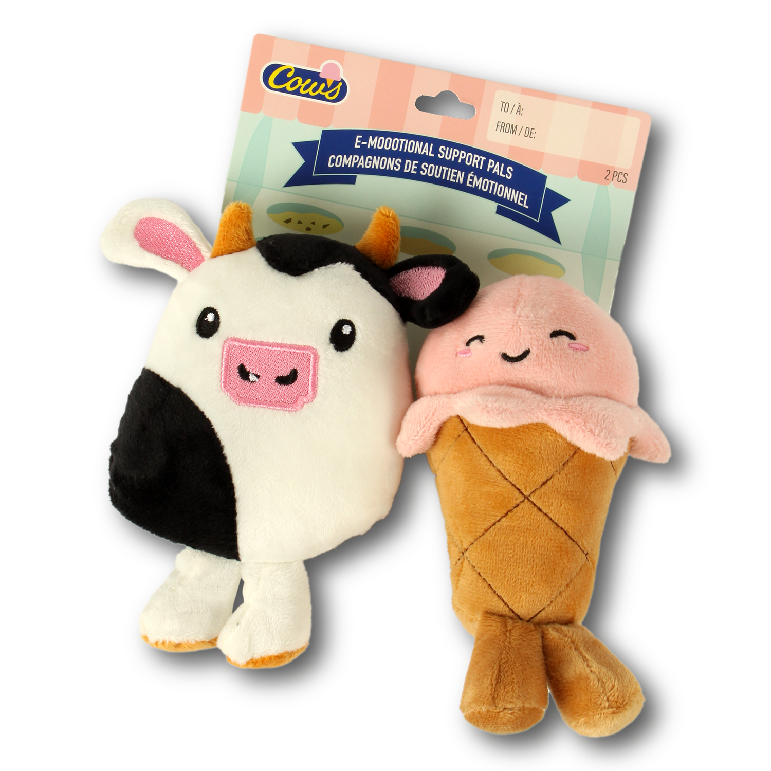2-Pack Plush Magnet Set