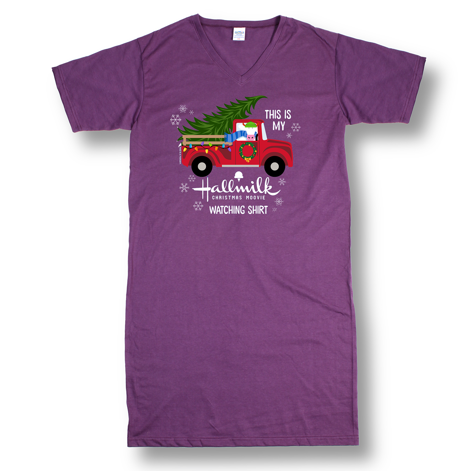 One Size COWristmas Nightshirt