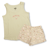 Tank Top and Shorts PJ Set - Hit the Hay