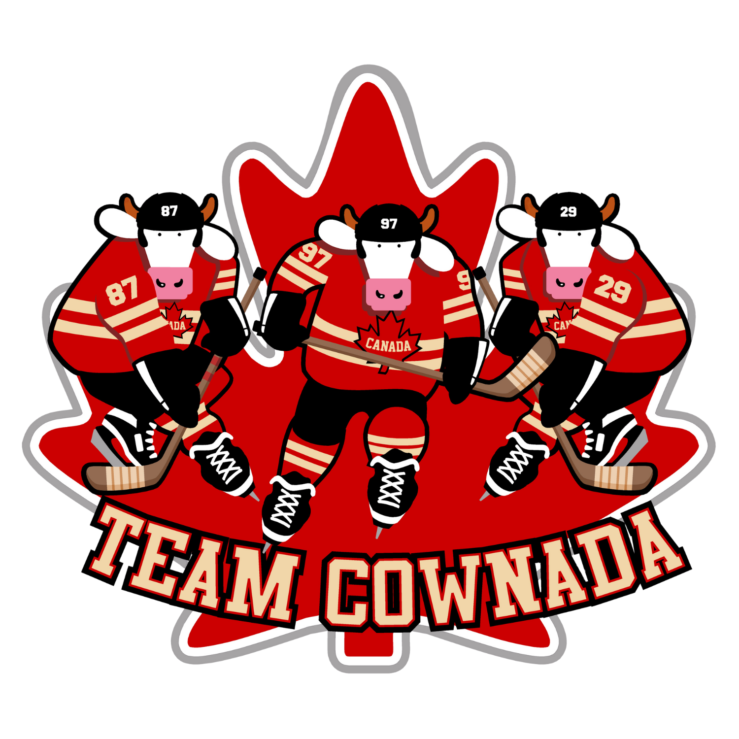 Team COWnada Adult/Youth/Kids T