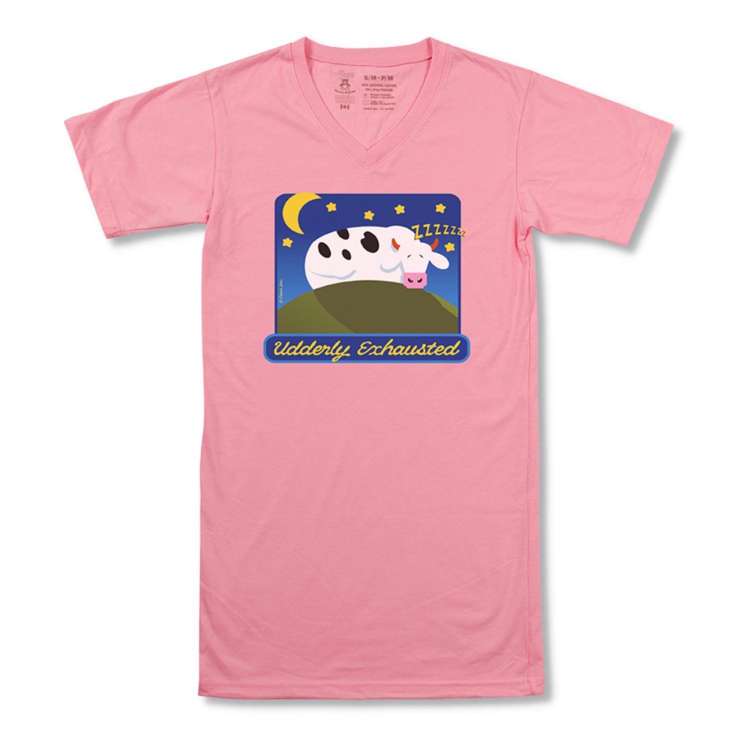 UDDERly Exhausted T-Nightshirt