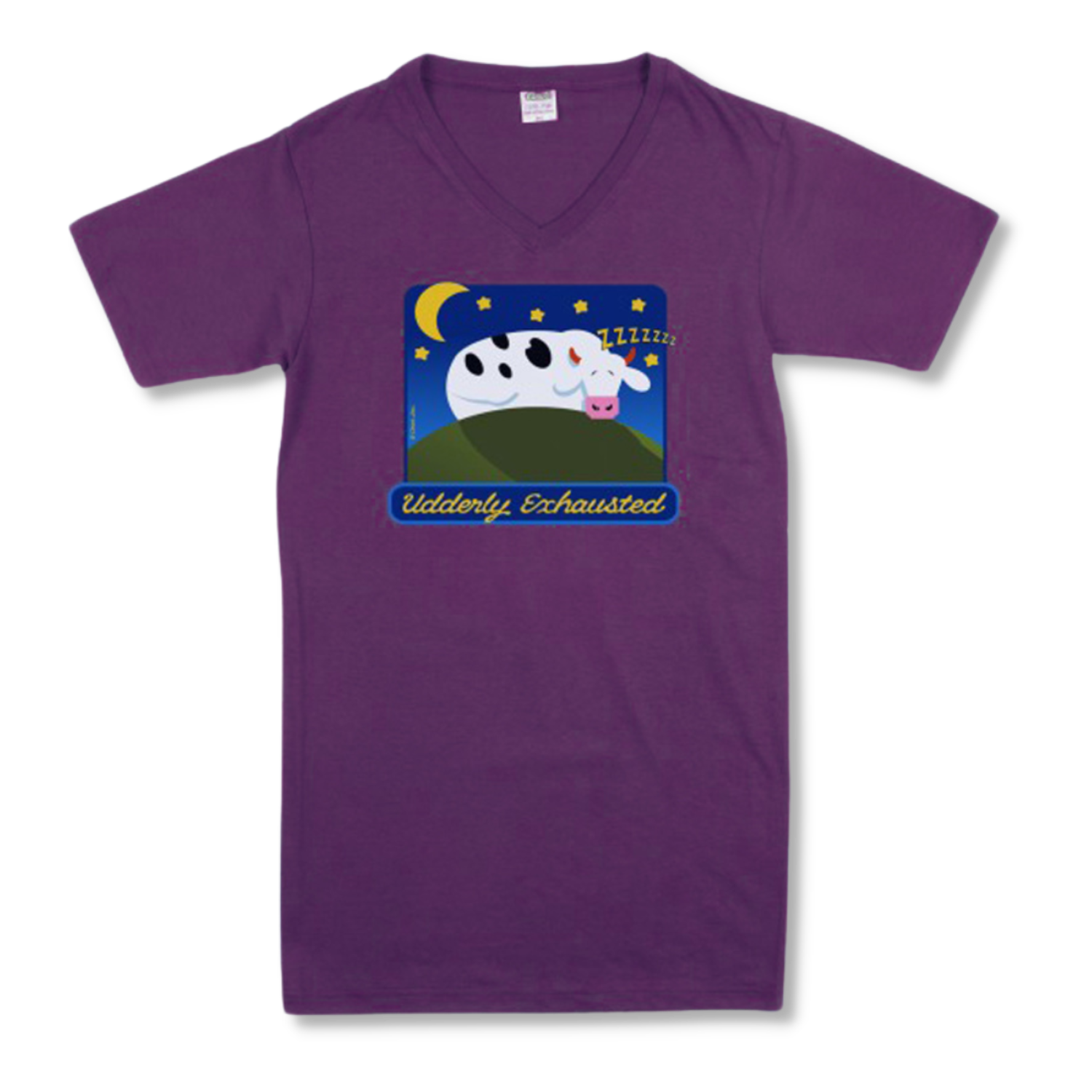 UDDERly Exhausted T-Nightshirt