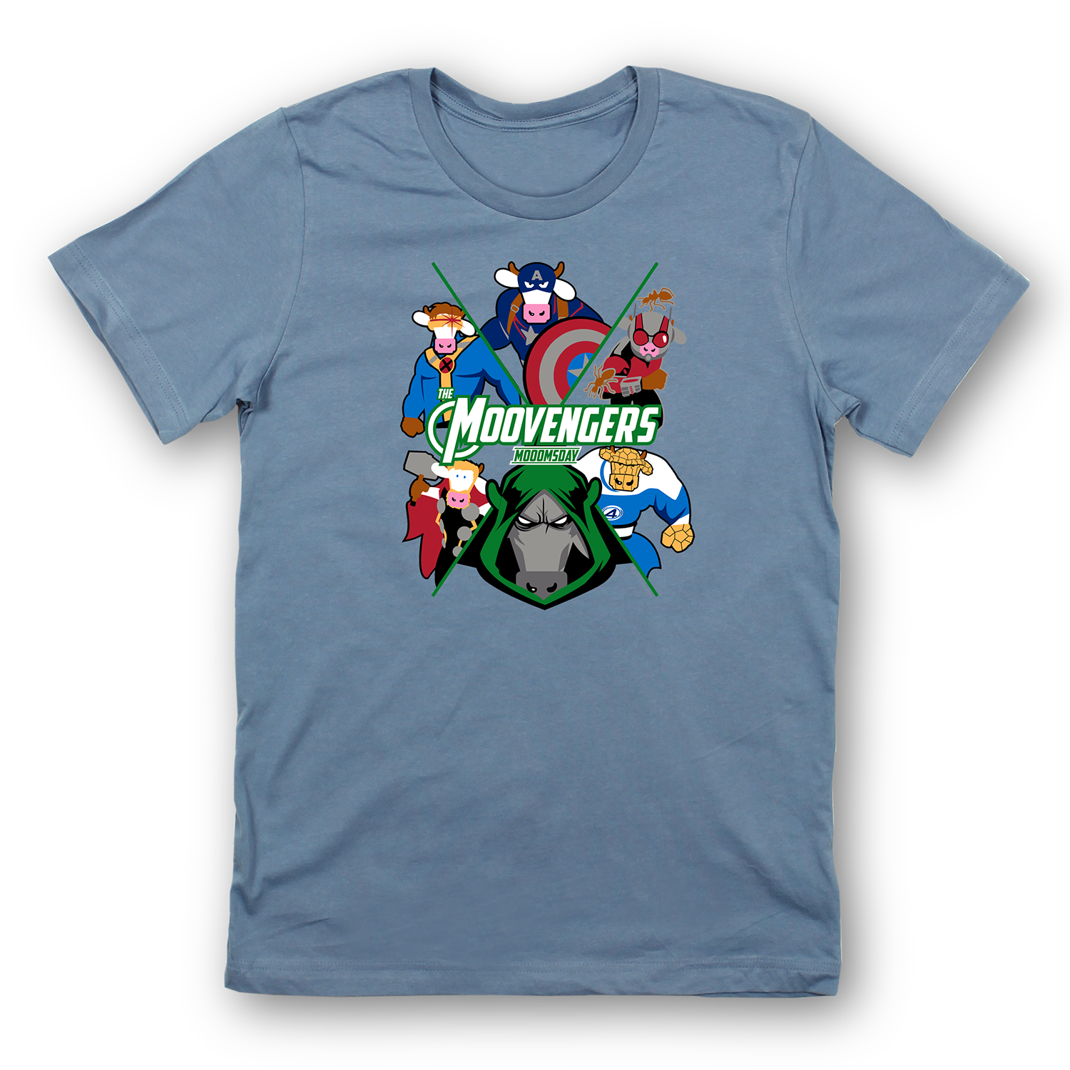 Adult T - The MOOvengers MOOOmsday