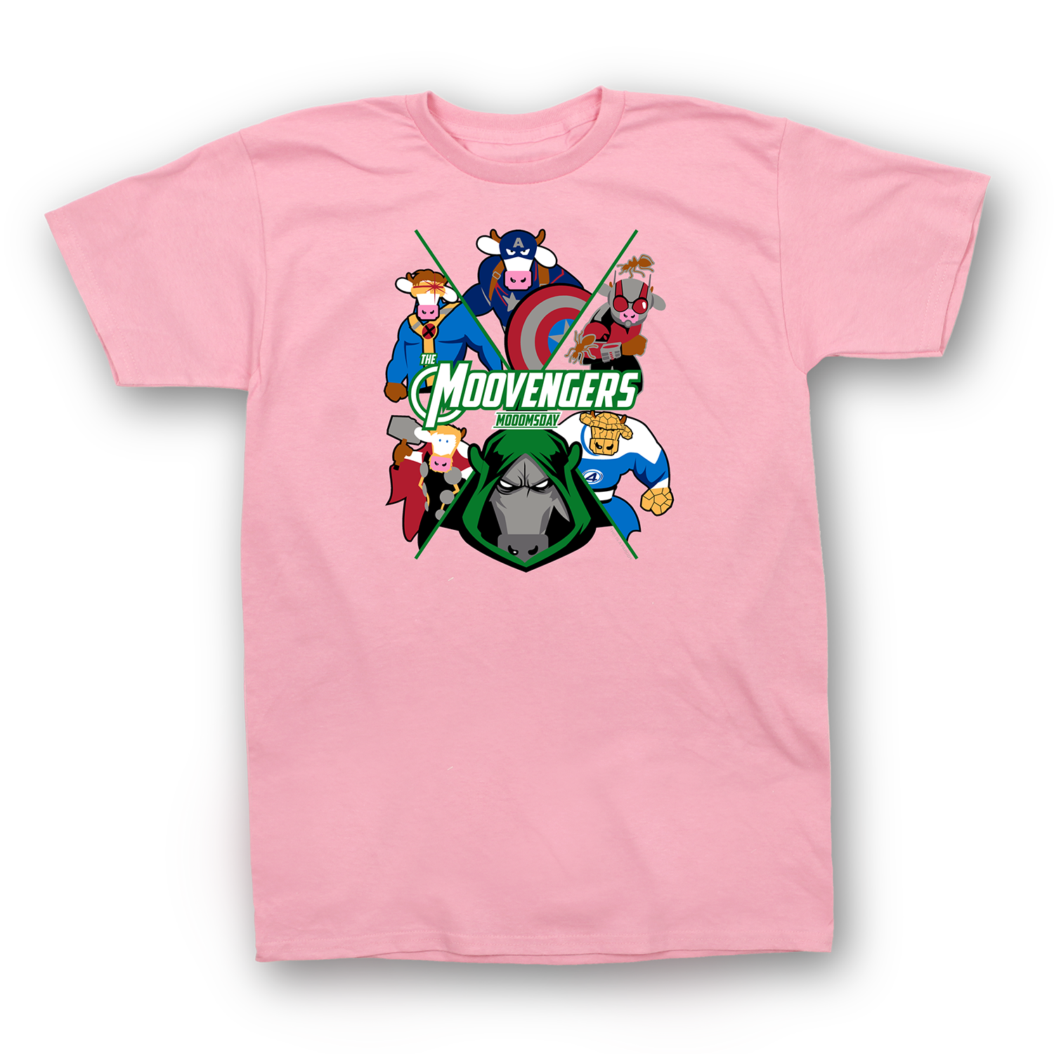 Adult T - The MOOvengers MOOOmsday