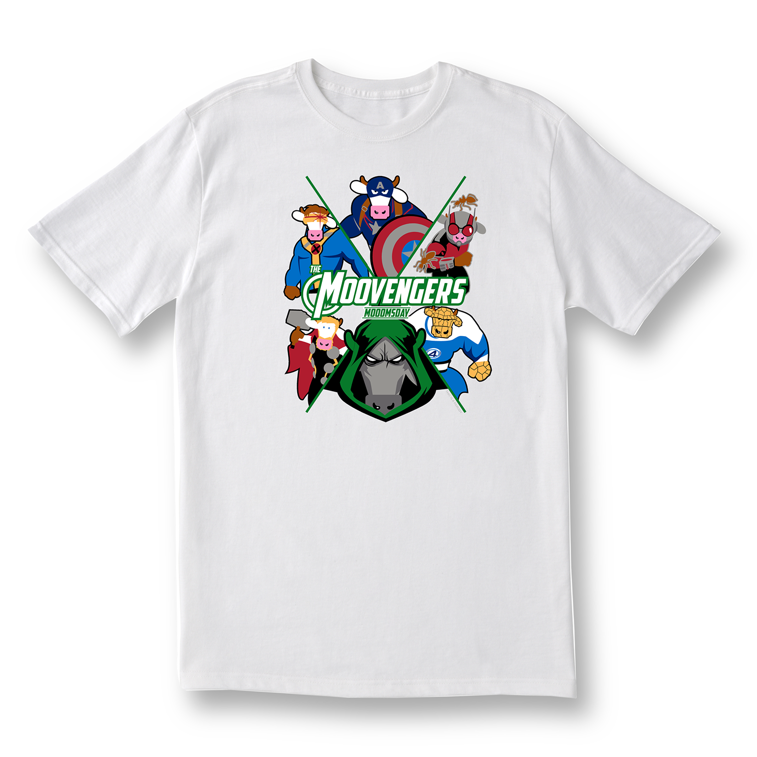 Adult T - The MOOvengers MOOOmsday