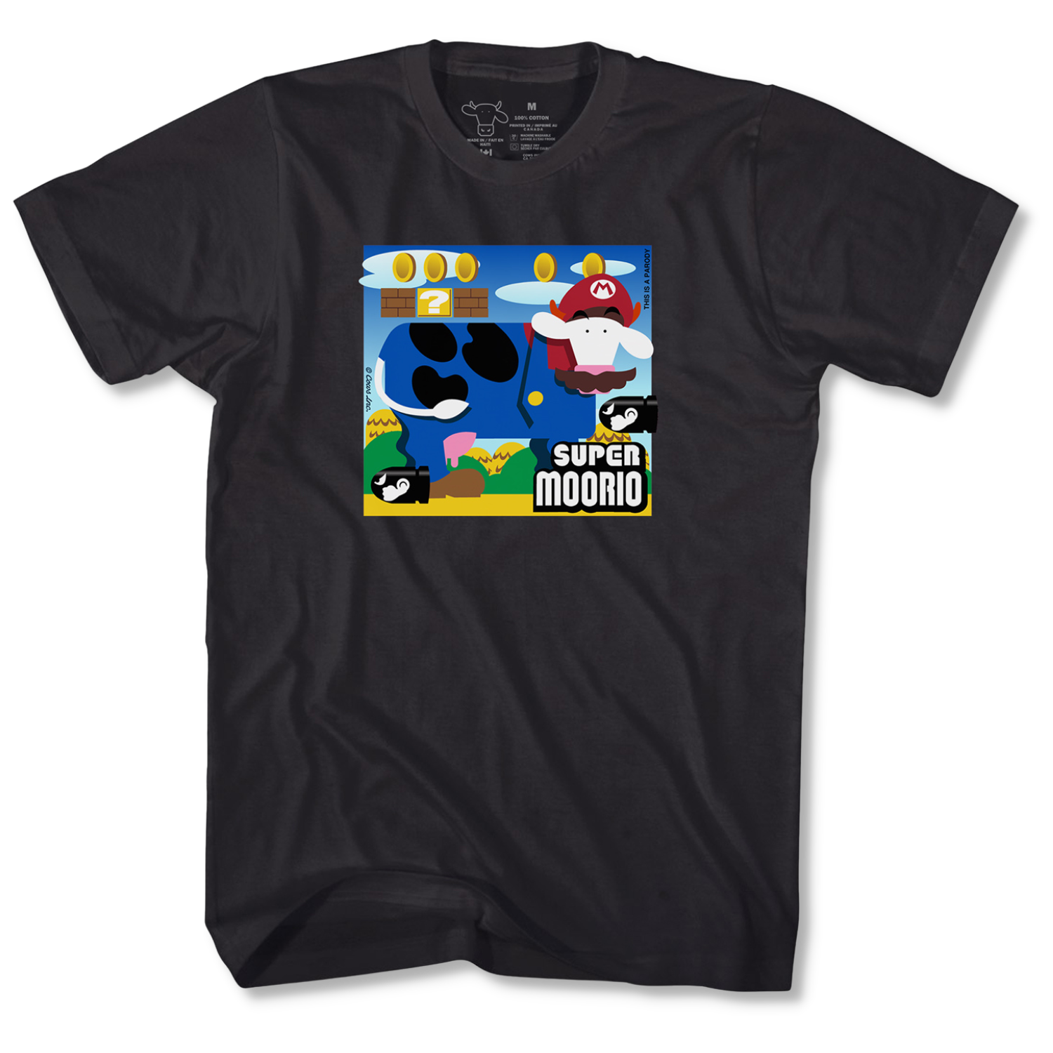 Super Moorio COWS T-shirt classique
