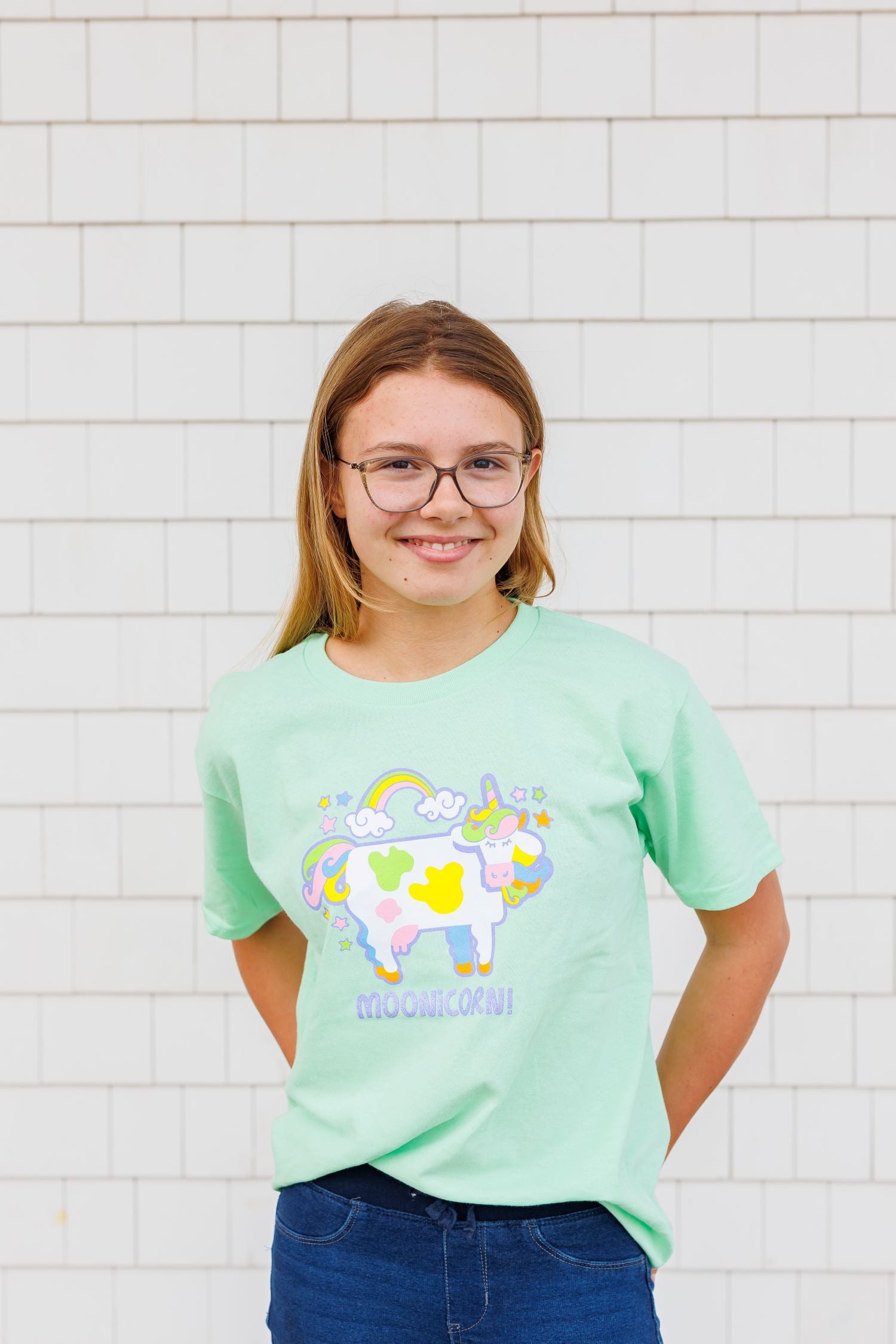 T-shirt Moonicorn pour jeunes