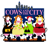 Vaches et la ville COWS Classic Adulte T