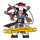 PIRATES OF THE COWIBBEAN CLASSIC T - IMAGE