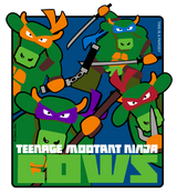 Teenage MOOtant Ninja COWS Adulte/Jeunesse/Enfant T