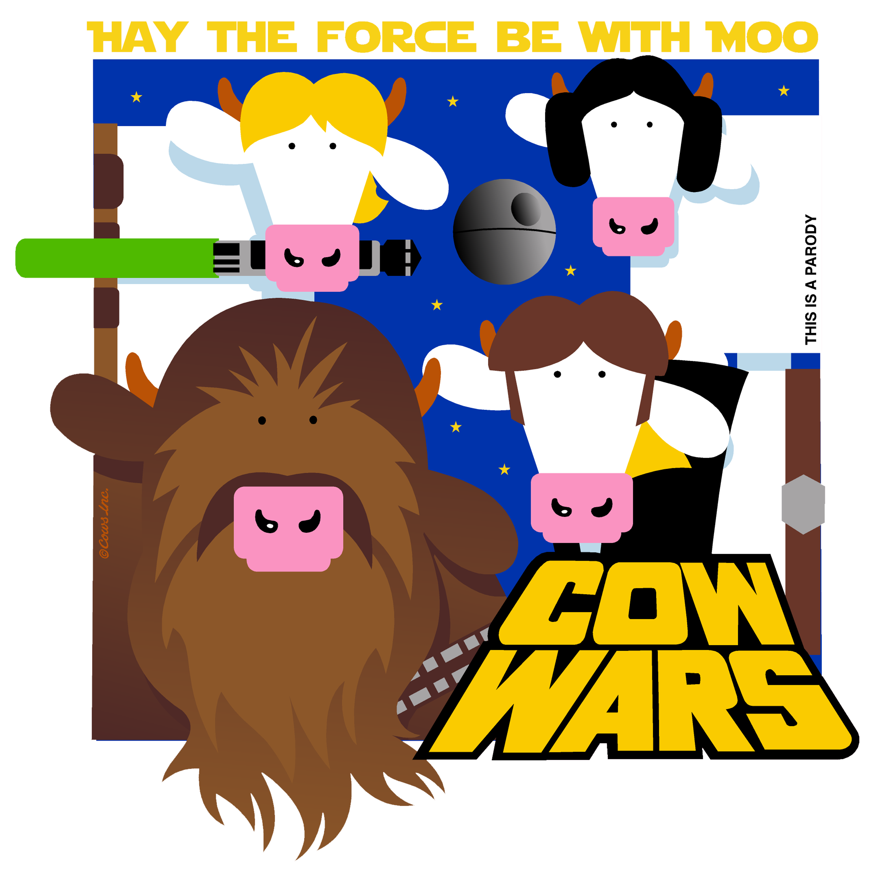 COW Wars: A MOO Hope Classic T