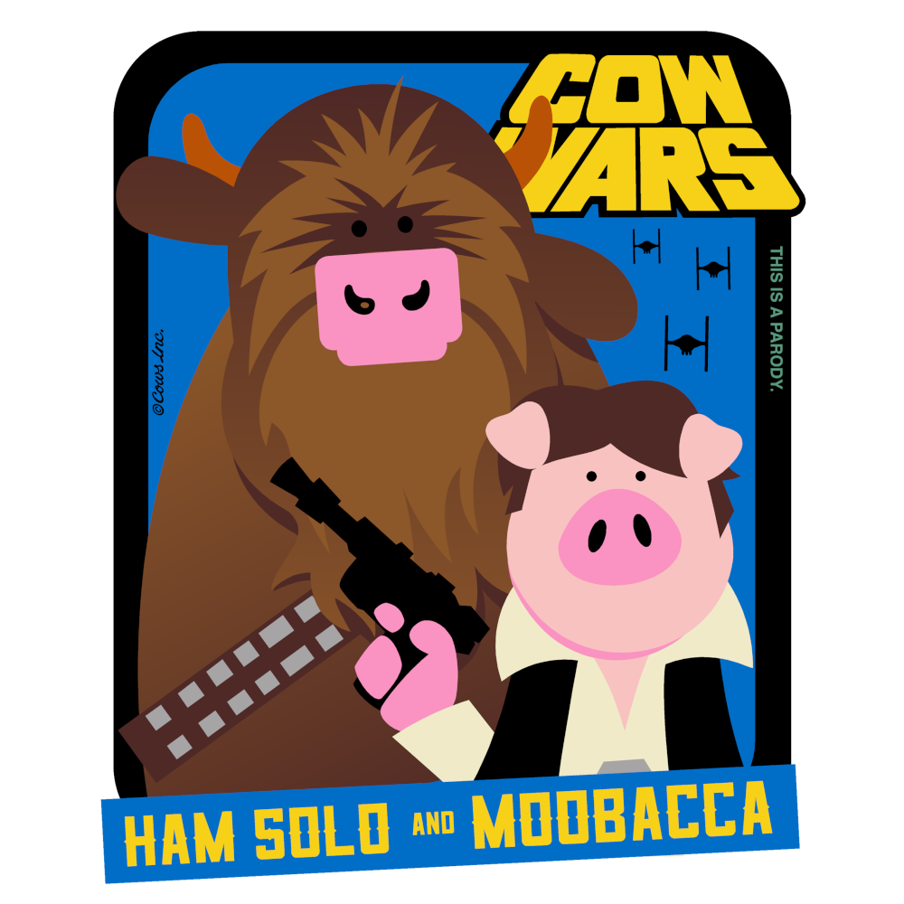 Ham Solo and Moobacca